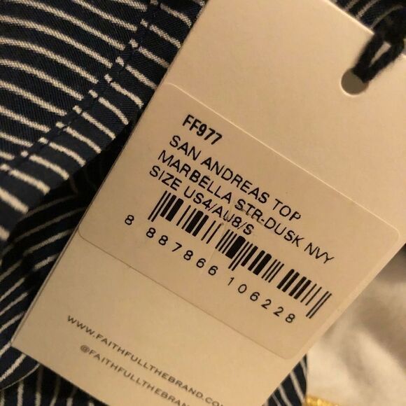 Faithful the Brand San Andreas One Shoulder Top - Picture 5 of 5